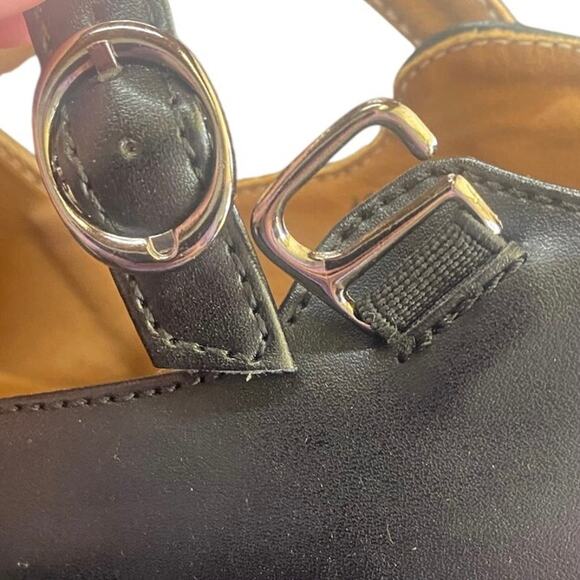 DADAWEN Women’s Black Mary Jane T-Strap Chunky Heel Shoes Size 43/265 RetroGoth - Picture 6 of 6